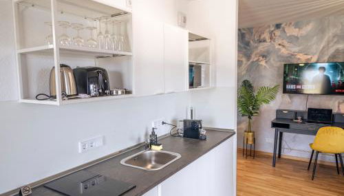 River Prime Studio - 5min to HBF - Foto 3, stove, minibar