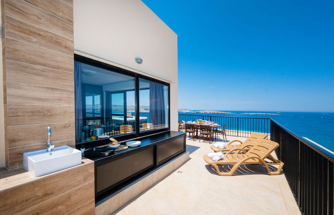 Islet Seafront Penthouse with Hot tub - Foto 20