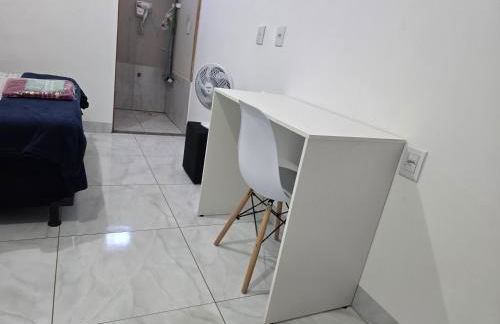 Flat completo a 6 minutos de mercado e praça - Foto 16