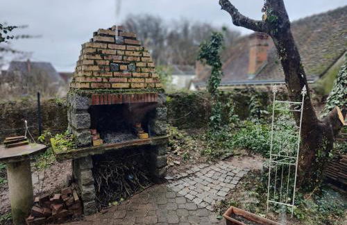 La Maison Bleue de Husseau Ancienne ferme semi-troglodytique 18e siècle - Foto 15