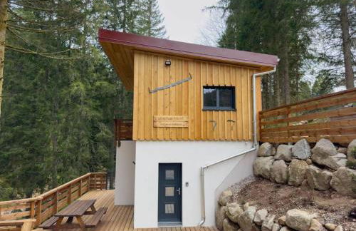 Le Refuge perché du saut de la bourrique, SPA, terrain clôturé, bordure de forêt - Foto 15