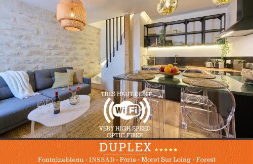 Duplex High Standing 7'➤Fontainebleau⎮45'➤Paris + Terrace - Foto 26