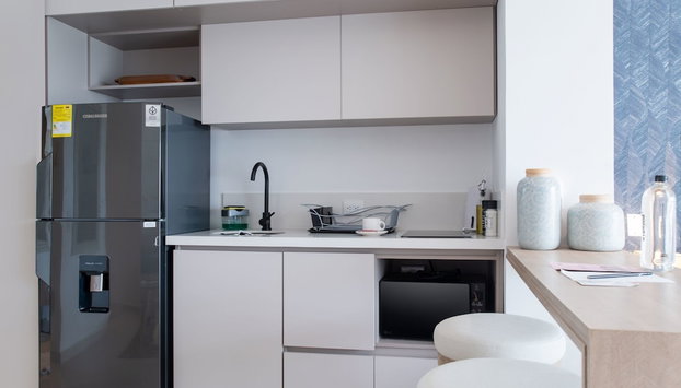 w Spectacular Loft With Balcony in Crespo - Foto 5, Habitación