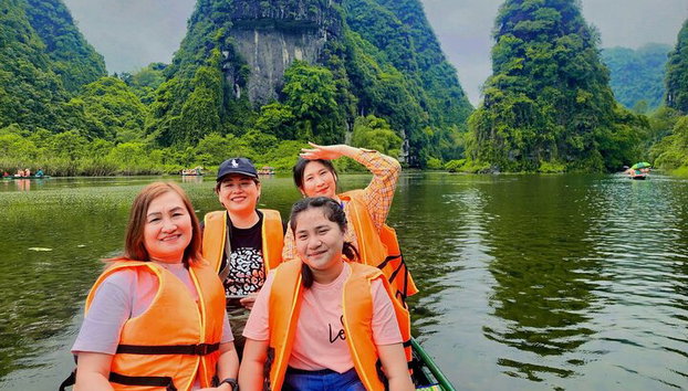 Excursión privada a Ninh Binh desde Hanói - Foto 4, Paseo en barco en Trang An