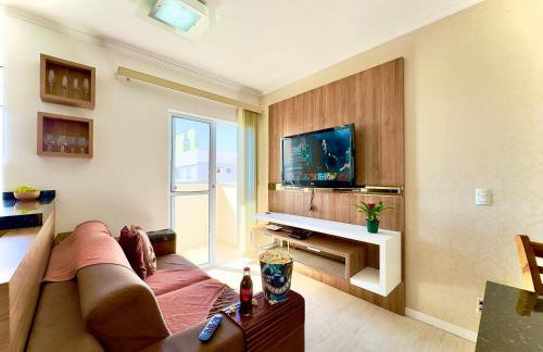 Apartamento a 400M PRAIA com PISCINA sacada com CHURRASQUEIRA privativa Wi-Fi Portaria 24h PLAYGROUND INFANTIL Quadra de esportes e vaga privativa de GARAGEM Reserve agora mesmo - Foto 16