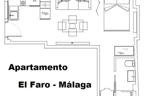 El Faro Centro de Málaga con Parking 445 Max - Photo 13