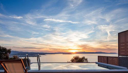 Omnia Villas - "Heated" pools & breathtaking seaviews! - Foto 2, sunbed