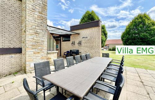 Ferienhaus Villa EMG Saerbeck nah Münster Riesenbeck Osnabrück mit Pool, Sauna, Garten für Familien Gruppen bis 23 Personen - Foto 50