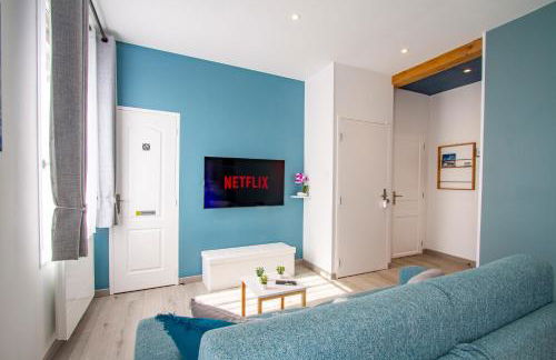 Cocon d'Hiver - Netflix & Wifi - Parking Gratuit - check-in 24H24 - Kit Bébé disponible sur demande - Emplacement Vélos - GoodMarning - Foto 11