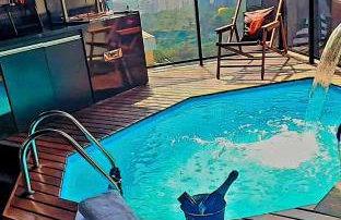 Morumbi, Apartamento Pub, SPA com hidromassagem, PISCINA Aquecida PRIVATIVA, LAREIRA, tudo que você precisa para descansar, trabalhar ou realizar aquela comemoração! Com total conforto e PRIVACIDADE! O Apt Nota 10 de SP! - Foto 32