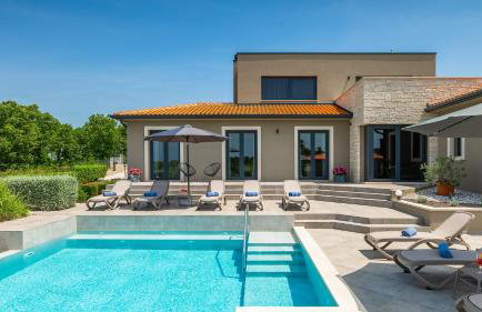 Modern villa Lukas with pool in Vizinada - Foto 15
