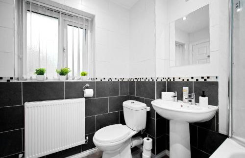 Harmony House 3 Bedroom New Build for Families, Contractors, Black Country Museum Sleeps 6 - Foto 38