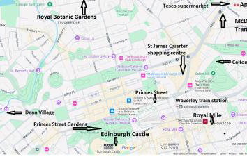 Ideal Central Edinburgh location with free on-site private parking - Foto 30