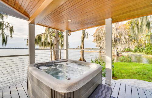 Hot Tub and Fire Pit Lakefront Home on Lake Eloise - Foto 20