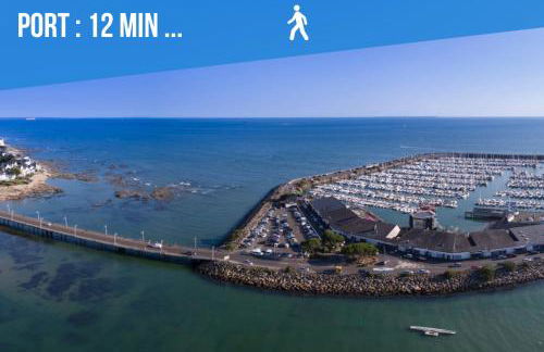 Cocon côtier - Vue sur Mer - Parking - Proche de la Thalasso - Terrasse - Foto 19