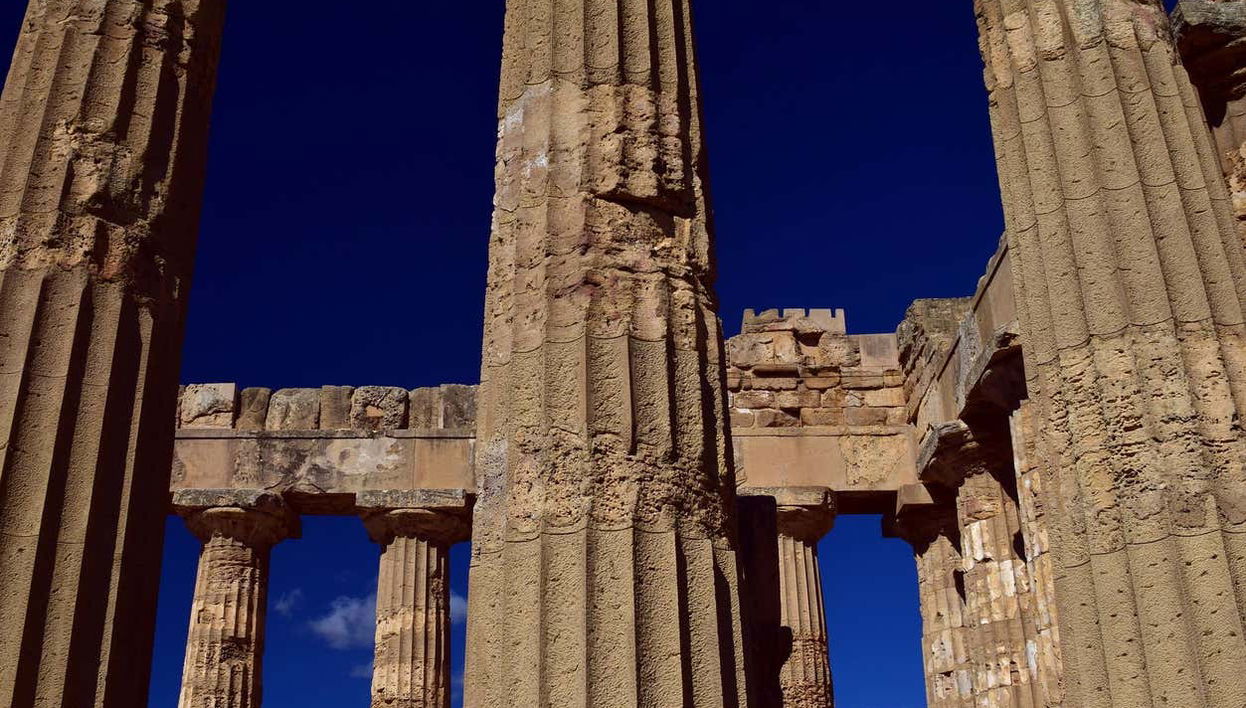 Colonne in stile dorico