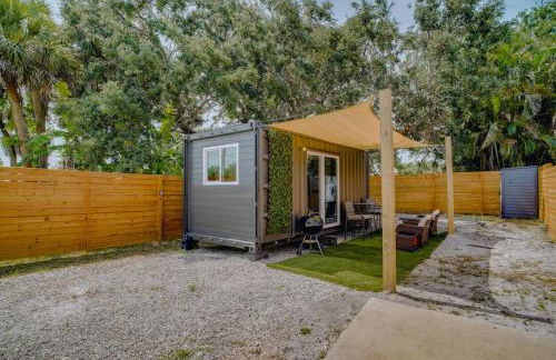 Luxury Tiny Container Home 2mi to Beach Private - Foto 7