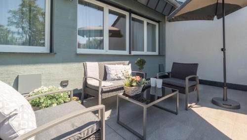 Miralior Apartment Mainz - 110m2, Terrasse und Parkplatz - ideal für Gruppen und Familien - Foto 2, Garden view