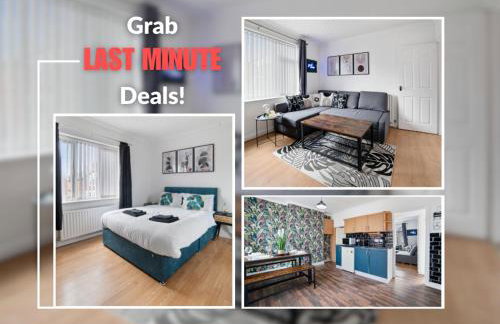 Exclusive Deals l Last-Minute Reserve l Townhouse with Sleeps 6 l Braunstone Town , Leicester l By Zen Nights Short Lets & Serviced Accommodations - Foto 1
