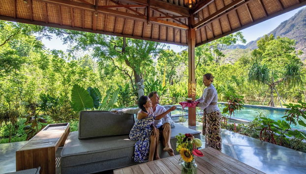 Sala de estar do lobby