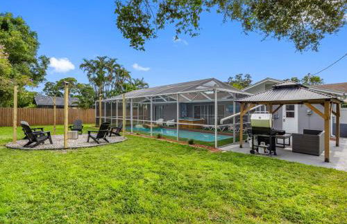 Pool Hot Tub Massage Chair Free EV Charger 5 Mins to Beaches! - Foto 79