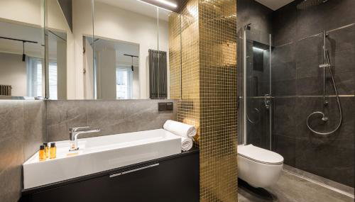 Powiśle Riverside Haven Apartment by BookingHost - Foto 4, towels, Shower