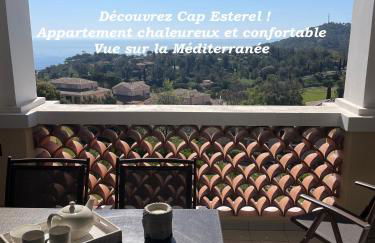 Cap Esterel - Charmant T2 climatisé vue mer 4/5 pers - Piscine - Parking - Foto 1