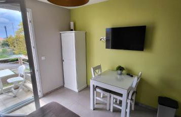 Studio Résidence 3 étoiles Odalys Les Océanides Piscine Plage Argentière parking boite à clé - Foto 6