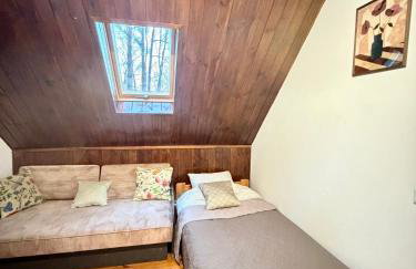 Kurort Mirowice-domek w lesie, z balią z jacuzzi i hydromasażem - Foto 45