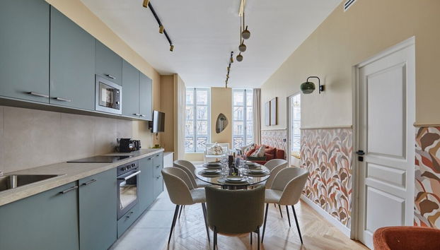 Sublim Apartement in the Center of Paris/le Marais - Foto 5, Cucina privata