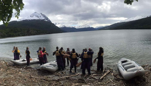 Canoagem na Terra do Fogo