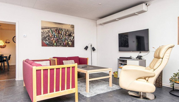 4 Star Holiday Home in Norre Nebel - Foto 5, Zona de estar