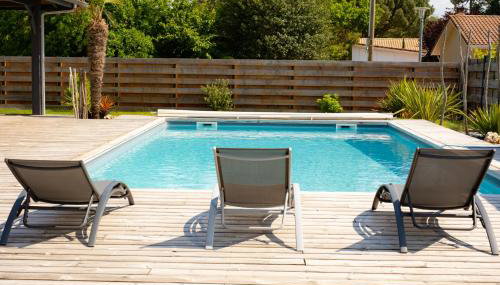 Appartement 2 chambres, terrasse bois indépendante, accès piscine privée - Foto 4