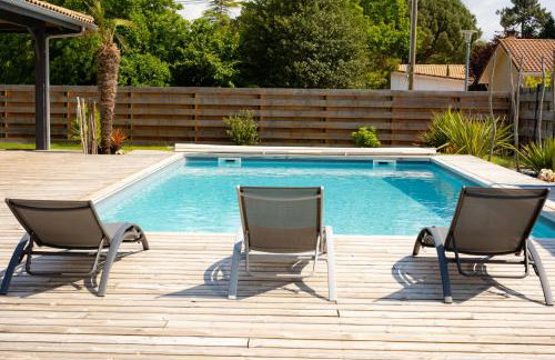 Appartement 2 chambres, terrasse bois indépendante, accès piscine privée - Foto 4