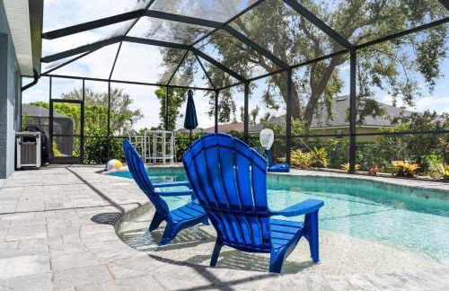 Beautiful Cape Coral Oasis! King Bed, BBQ, Heated Pool, PVT Yard & Much More! - Foto 1