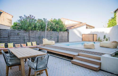 Maison Nomade piscine privée, parking et clim - Foto 64