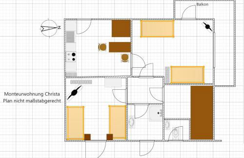 Apartment Christa im Gästehaus Westfalen für Geschäftsreisende und Monteure - Photo 21