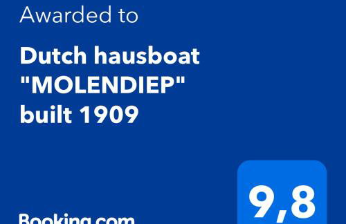 Dutch hausboat "MOLENDIEP" built 1909 - Foto 12