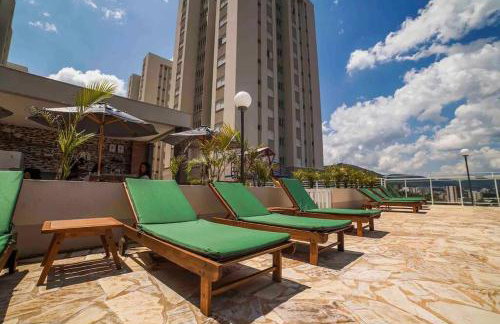 Apto Novo Próx Shopping Poços MG - Foto 12