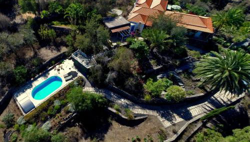 Villa Finca Tijarafe mit beheiztem, abdeckbarem Pool - Foto 3, Garden