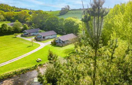 The Clover Lodge, Redlake Farm - Hot tub, BBQ, free parking - Foto 20