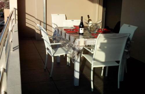 T2 d'exception 100m plage terrasse vue mer et montagnes - Foto 17