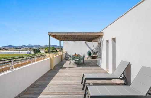 Palmira appart de standing en duplex avec jacuzzi à 2 mn de la mer - Foto 7