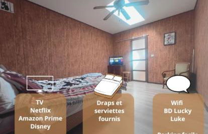 Appartement Le Saloon - détente & BD - Foto 4