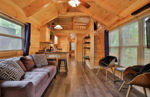 Thomas Cabin Forest Tiny Cabin With Hot Tub - Foto 4