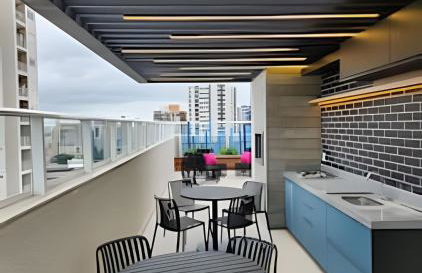 Aptos 1 ou 2 quartos no Centro com Piscina e Academia - Foto 69