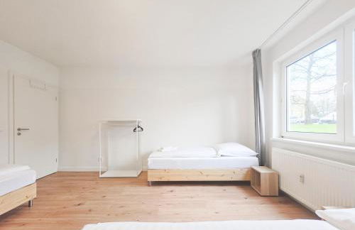 Tolstov Apartments - Monteurwohnung - 3 Schlafzimmer - Esszimmer - Küche - Waschmaschine - 25 Min zur Messe DUS - Foto 10