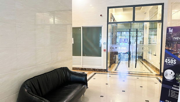 Zona de estar del vestíbulo