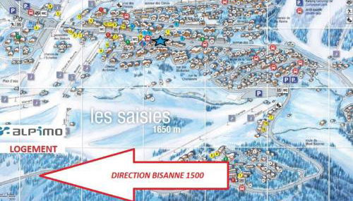 Appartement 3 pièces pour 7 pers. avec balcon et parking aux Saisies - FR-1-594-75 - Foto 4