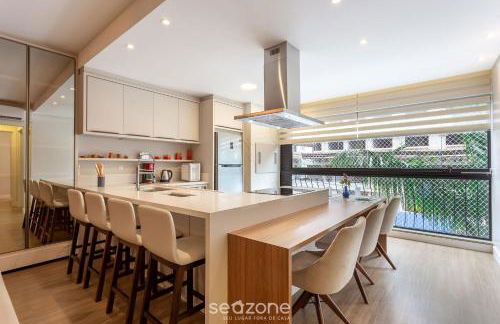 Apartment w/ Pool, 85m from beach in Jurerê PTJ203 - Photo 9